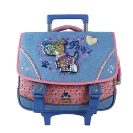 Cartable a  roulette 38CM DOG