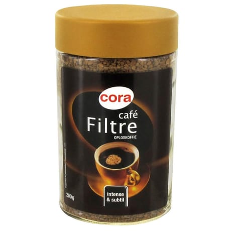 Cora café filtre lyophilise 200g