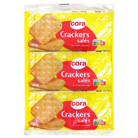 Cora crackers 3 x 100g