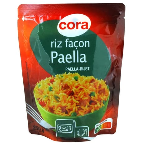 Cora doypack riz paella 250g