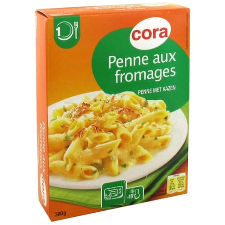Cora penne aux fromages 300g