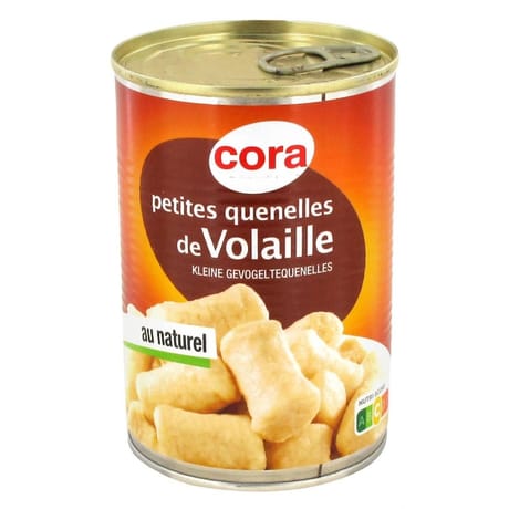 Cora petites quenelles de volaille 255g