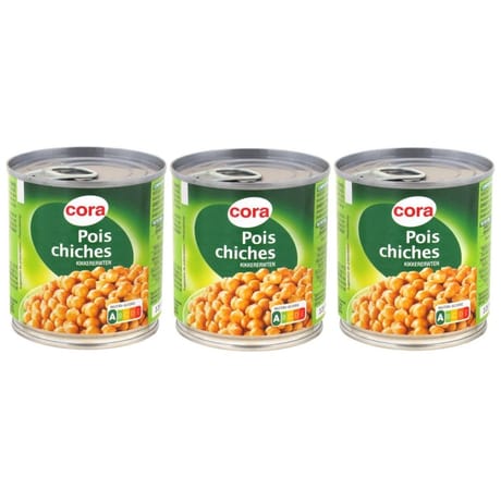 Cora pois chiche 1/4x3 400g