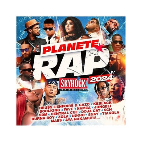 Cd - planète rap 2024