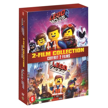 Coffret dvd - grande aventure lego 1 + 2