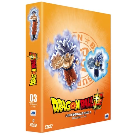 Coffret dvd dragon ball super intégrale 3