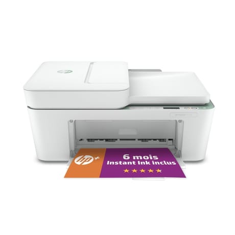 Hp Imprimante multifonction jet d'encre DESKJET 4122E - 6 mois d Instant ink inclus avec HP+