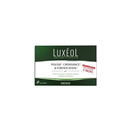 Luxeol pousse croissance & fortification gélules x90