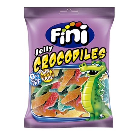 Fini bonbons forme crocodiles halal 90 g