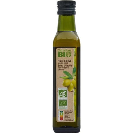 Carrefour bio huile d'olive vierge extra 25cl