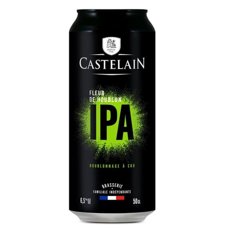 Castelain ipa can 50cl 6.5°