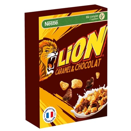 Lion céréales caramel et chocolat 400g