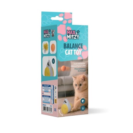 Max & Mitzy balancier interactif pour chat
