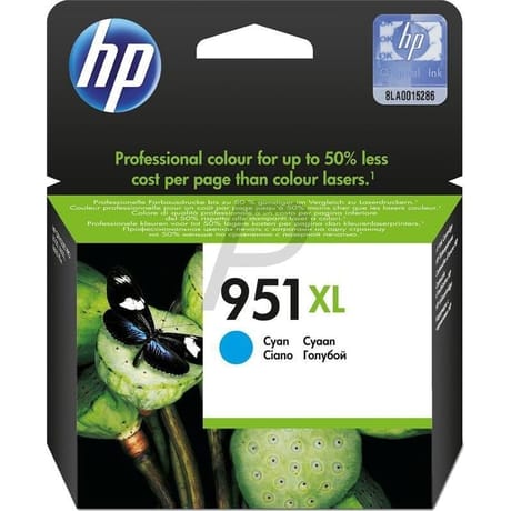 Hp 951 xl cartouche d'encre cyan