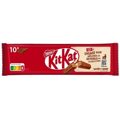 KitKat barres au chocolat au lait 10x41.5-415g