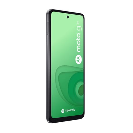 Motorola smartphone écran 6.6" MOTO G24 128GO NOIR CHARBON 4G