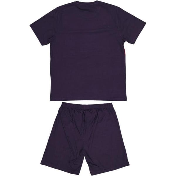 Pyjama short homme MARINE ROUGE S