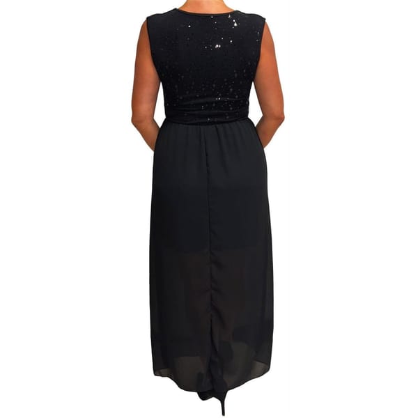 Robe longue femme NOIR NOIR T46
