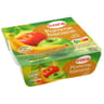 Cora compote de pomme banane allégée en sucres 4 x 100g