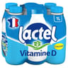Lactel lait demi-écrémé vitamine D 6x1l