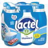 Lactel lait demi-écrémé vitamine D 6x1l
