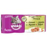 Whiskas pâtée pour chat 4 variétés en terrine 4x400g