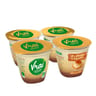 Vrai flan bio nappé caramel 4x125g