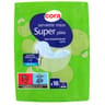 Cora serviette épaisse super pliée x 16