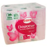 Cora papier toilette rose double épaisseur x12 rouleaux