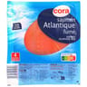 Cora saumon fumé Atlantique 4 tranches 150g