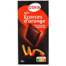 Cora chocolat noir aux écorces d'oranges confites 100g