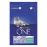 PURINA ONE Croquettes pour chat adulte au poisson de mer et aux céréales complètes - 3 KG