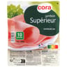 Cora jambon cuit supérieur dégraissé découenné 10 tranches 450g