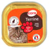 Cora terrine riche en truite pour chat 100g