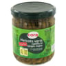 Cora haricots verts extra fins cueillis et rangés main bocal 450 ml 220g