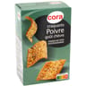 Cora craquants au chèvre et poivre 65g