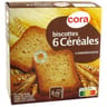 Cora biscottes 6 céréales 36 tranches 300g