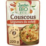 Jardin bio etic couscous aux légumes bio sachet express 220g