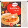 Cora 8 tortillas de blé souples 320g