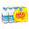 Lactel lait demi-écrémé uht bouteille 10x1l maxi format