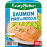 Fleury Michon filet de saumon et purée de brocolis 300g