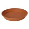 Riviera soucoupe diam  tre 19.5cm coloris terre cuite