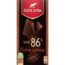 Côte d'or dégustation 86% noir brut 100g