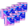 Cora papier toilette 3 plis rose x 63 rouleaux (lots de 7 paquets x9 rouleaux)