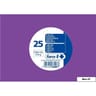 Clairefontaine 25 cartes 10.9x15.5 cm violine 210 grammes sous film
