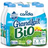 Grandlait bio 1/2 écrémé bouteille 6x1l