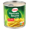 Cora haricots beurre extra fins 1/2 PNE 220g