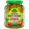 Kühne cornichons aigres-doux recette paysanne 185g net égoutté