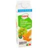 Cora pur jus orange clémentine raisin 100% fruit pressé 1l