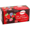 Cora thé saveur fruits rouges 25 sachets 40g